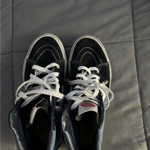 Vans Black and Blue